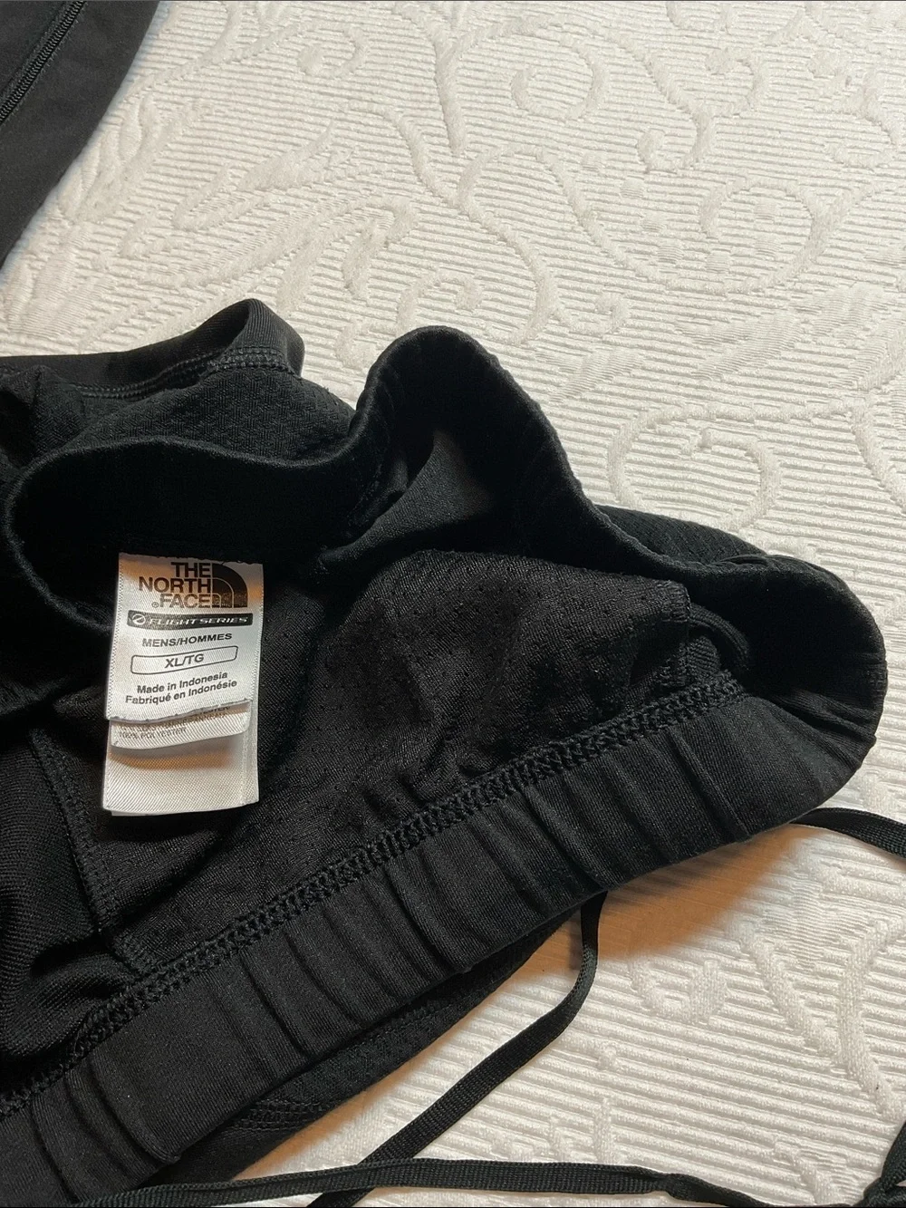 The North Face Black Athletic Base layer/track pant. XL.